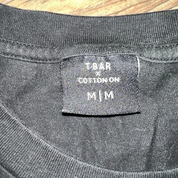 Cotton On Black Graphic Kids Tee - Picture 2 of 3